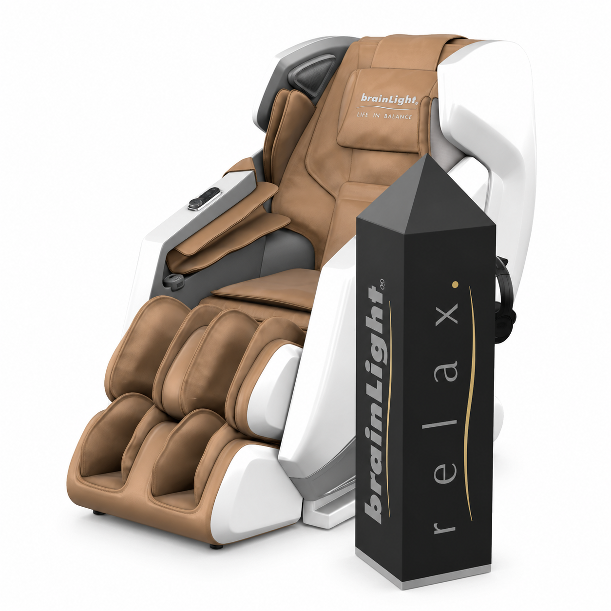 brainLight-4D-Shiatsu-Massagesessel SPHERE