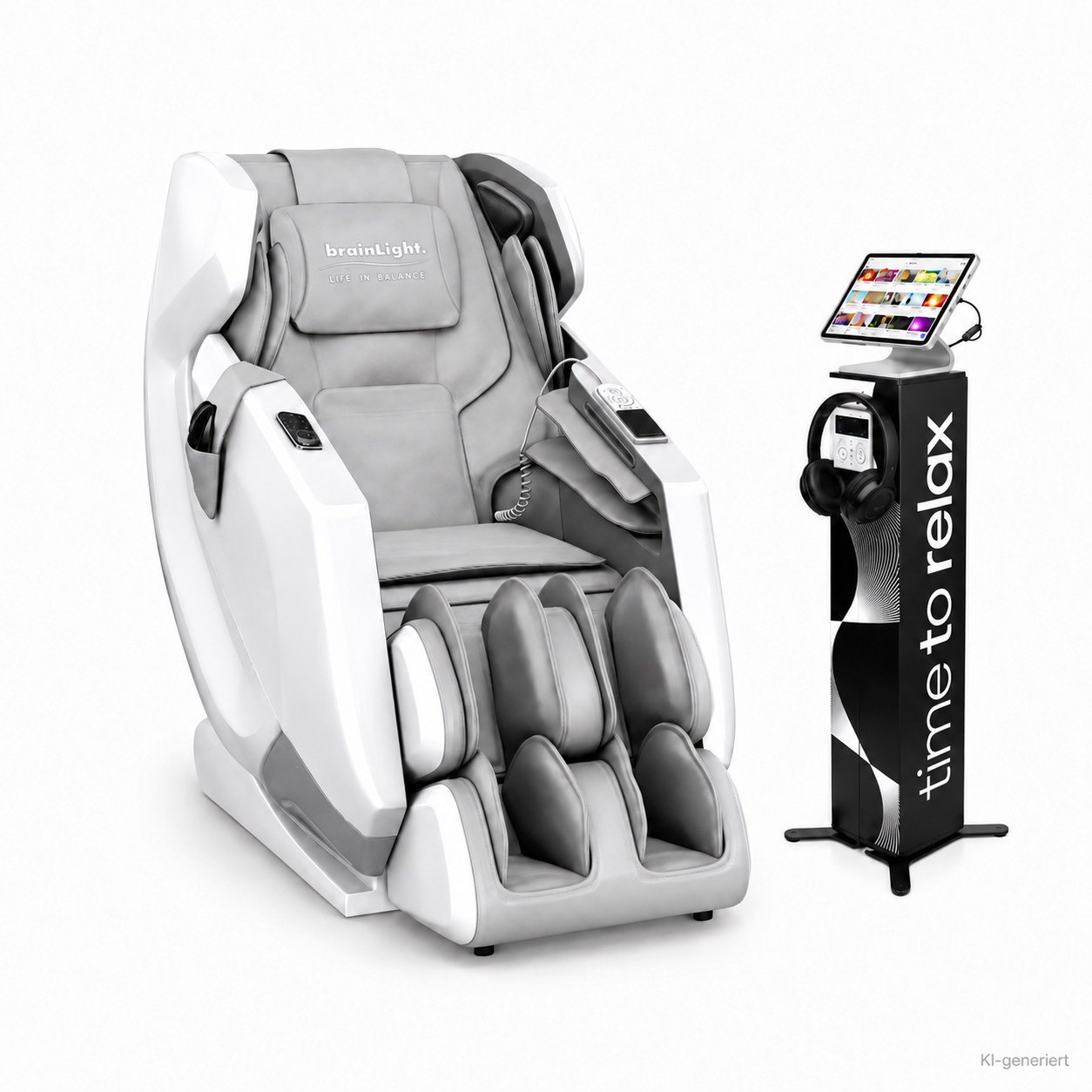 brainLight-4D-Shiatsu-Massagesessel SPHERE