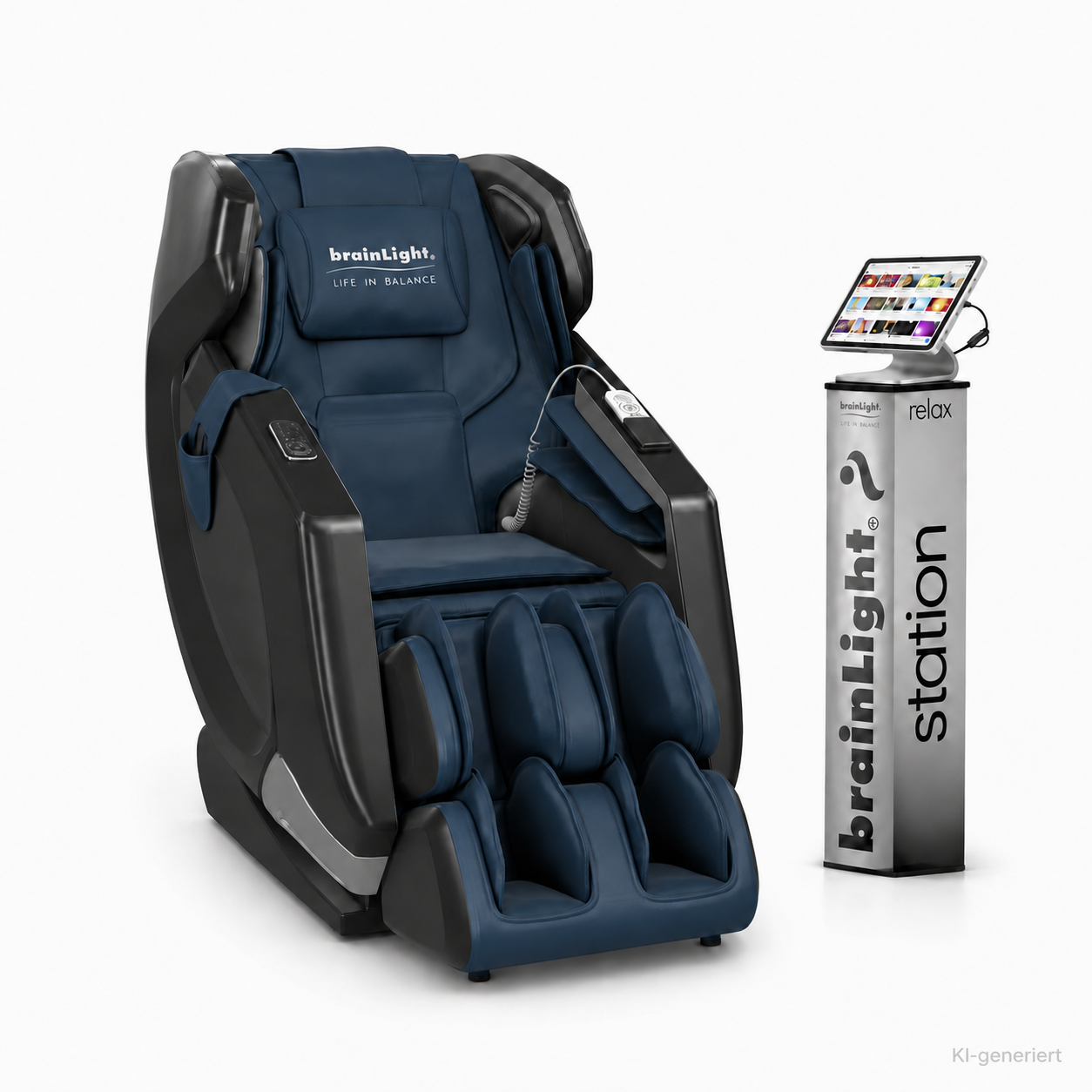 brainLight-4D-Shiatsu-Massagesessel SPHERE
