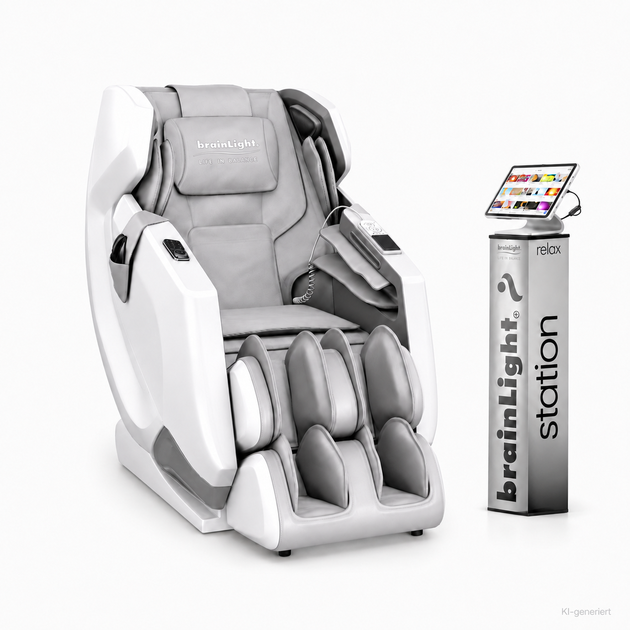 brainLight-4D-Shiatsu-Massagesessel SPHERE