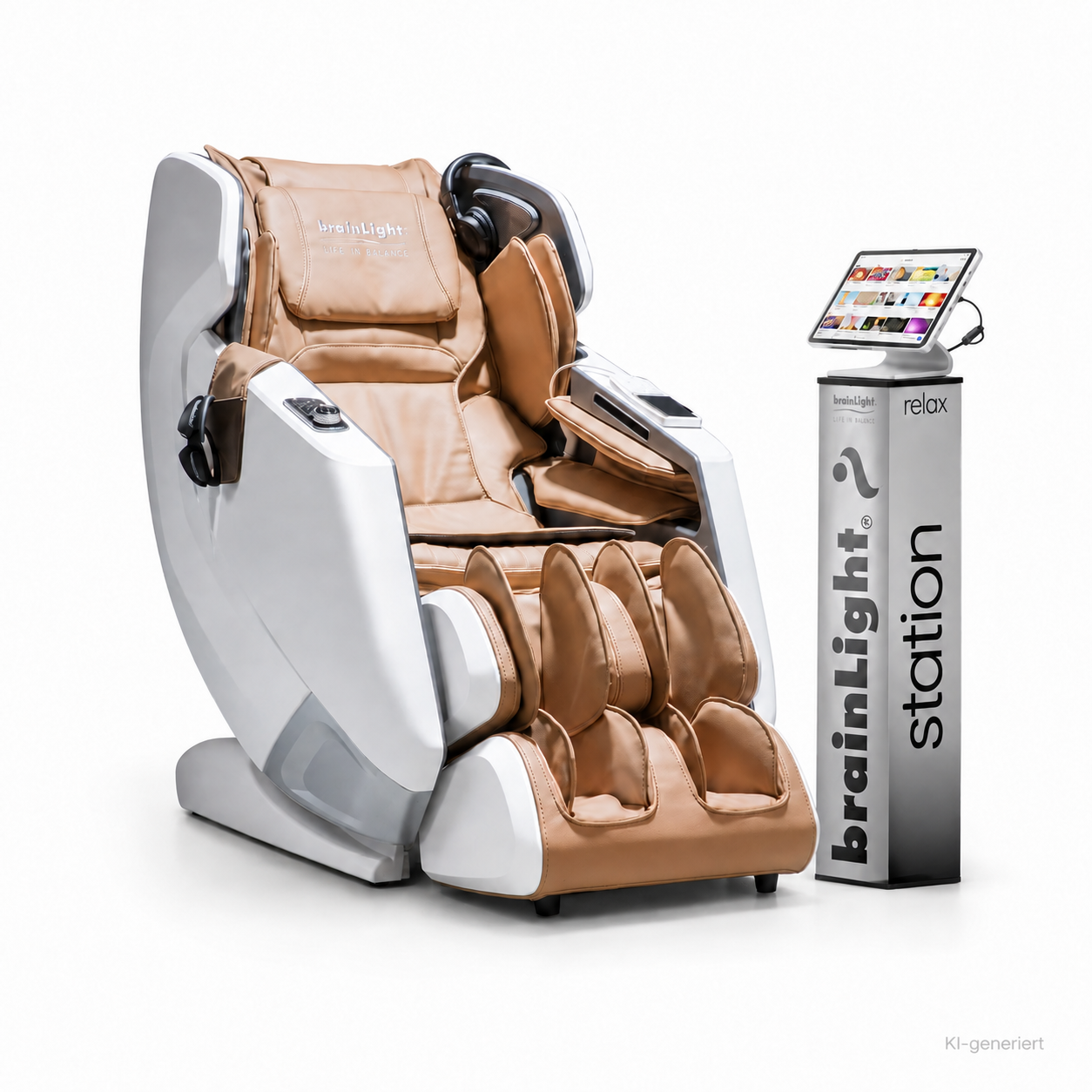 brainLight-4D-Shiatsu-Massagesessel SPHERE