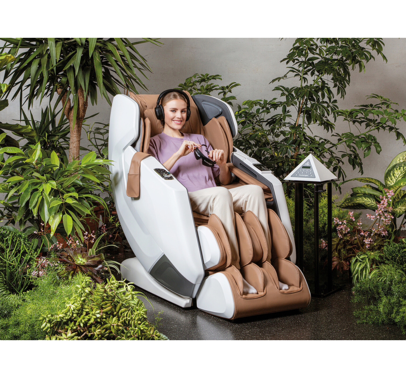 brainLight-4D-Shiatsu-Massagesessel SPHERE