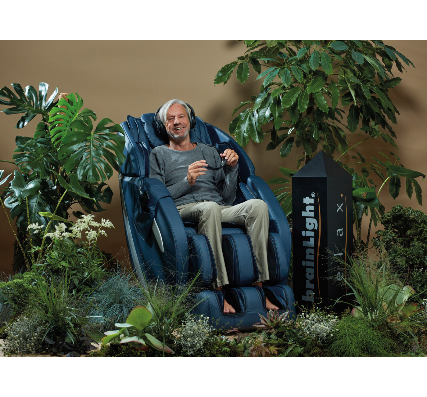 brainLight Massagesessel flow